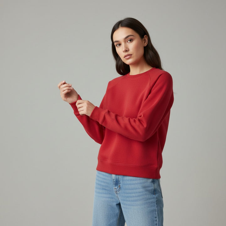 B Unique Fashions Women’s Cotton Sweatshirt-B Unique Fashions