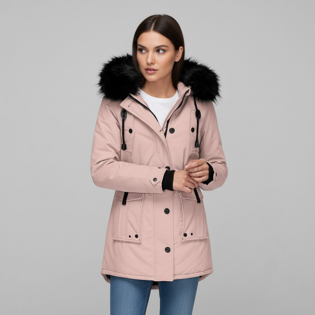 B Unique Fashions Women’s Extra Warm Winter Jacket-B Unique Fashions