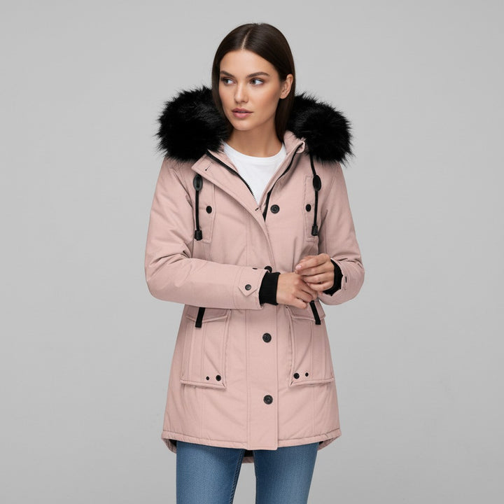 B Unique Fashions Women’s Extra Warm Winter Jacket-B Unique Fashions