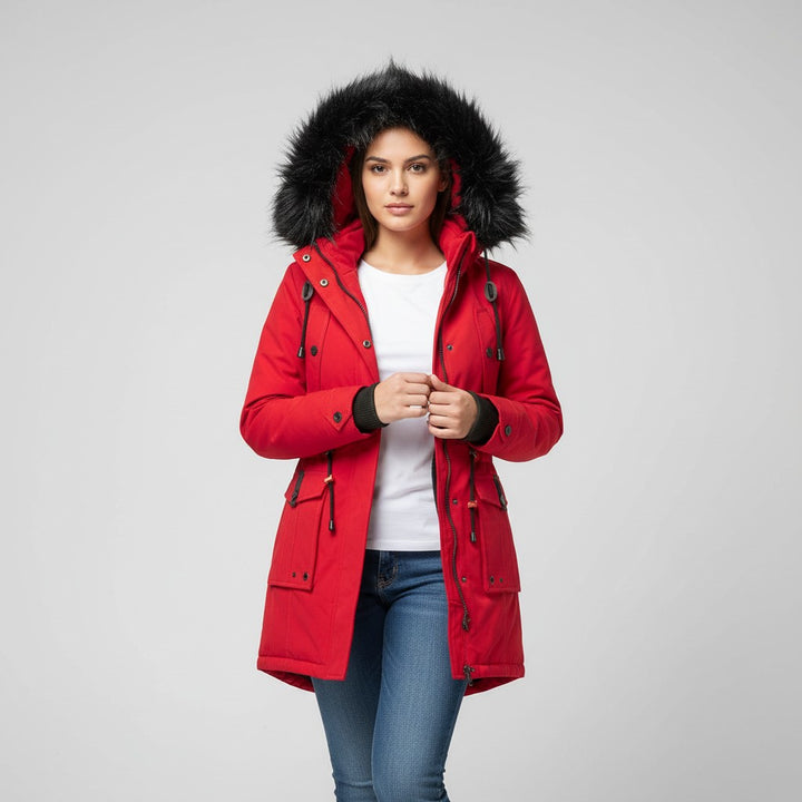 B Unique Fashions Women’s Extra Warm Winter Jacket-B Unique Fashions