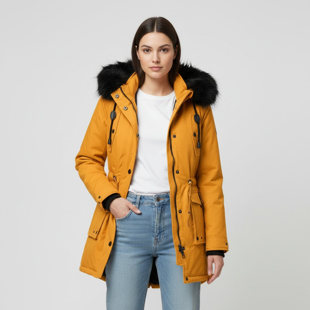 B Unique Fashions Women’s Extra Warm Winter Jacket-B Unique Fashions