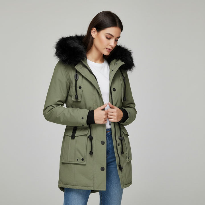 B Unique Fashions Women’s Extra Warm Winter Jacket-B Unique Fashions