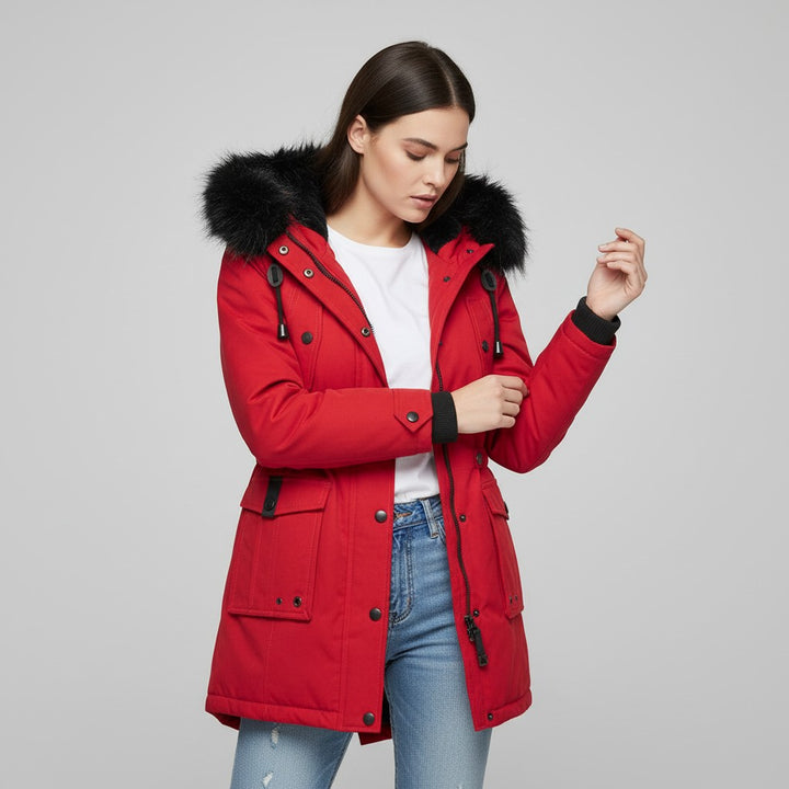 B Unique Fashions Women’s Extra Warm Winter Jacket-B Unique Fashions