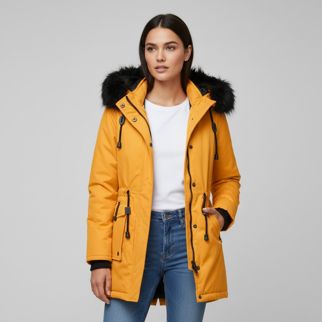 B Unique Fashions Women’s Extra Warm Winter Jacket-B Unique Fashions