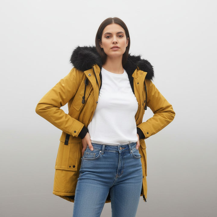 B Unique Fashions Women’s Extra Warm Winter Jacket-B Unique Fashions