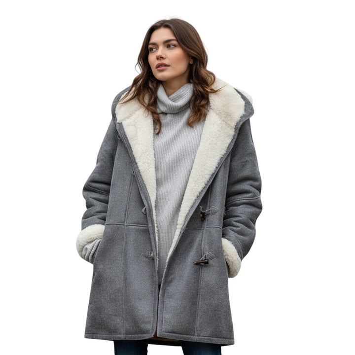 B Unique Fashions - Women's Hooded Coat-STYLAAR-B Unique Fashions