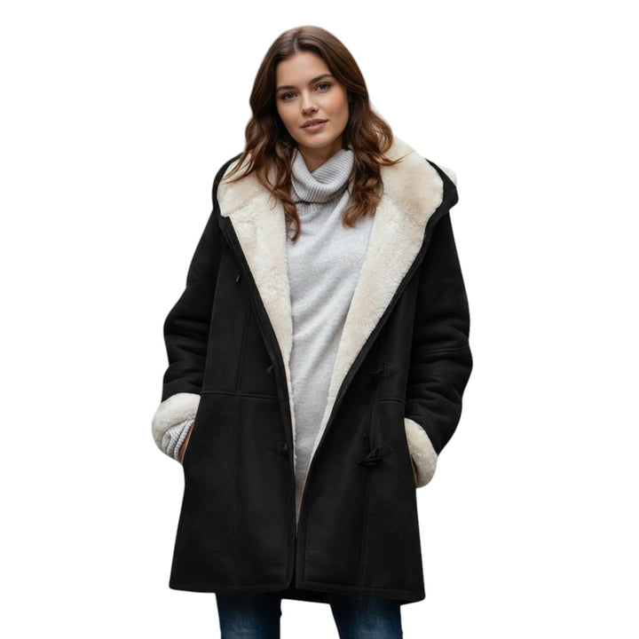 B Unique Fashions - Women's Hooded Coat-STYLAAR-B Unique Fashions