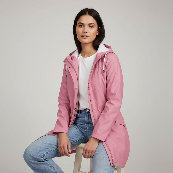 B Unique Fashions Women’s Lightweight Autumn Raincoat