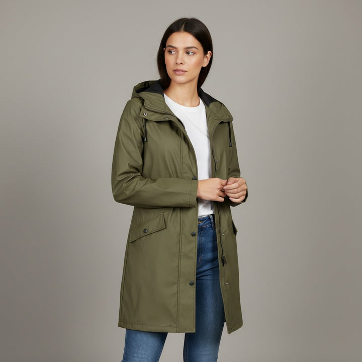 B Unique Fashions Women’s Lightweight Autumn Raincoat