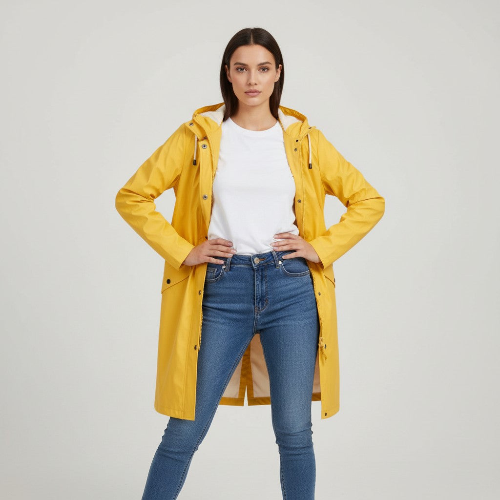 B Unique Fashions Women’s Lightweight Autumn Raincoat
