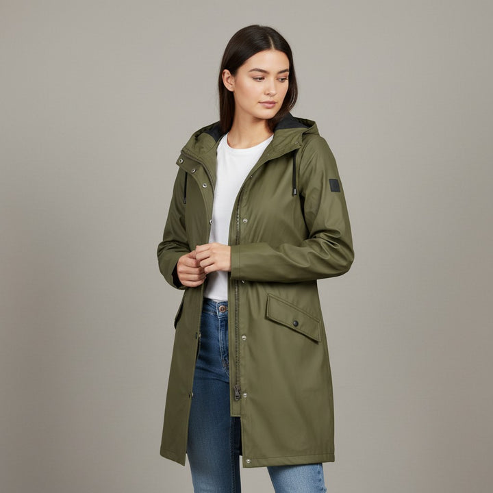 B Unique Fashions Women’s Lightweight Autumn Raincoat