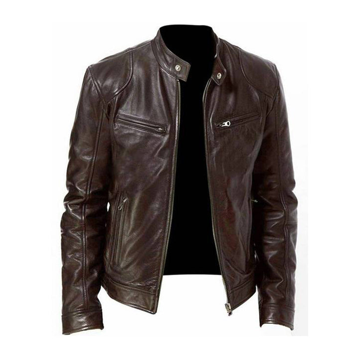 B Unique Fashions Women's PU Leather Autumn Jacket-B Unique Fashions