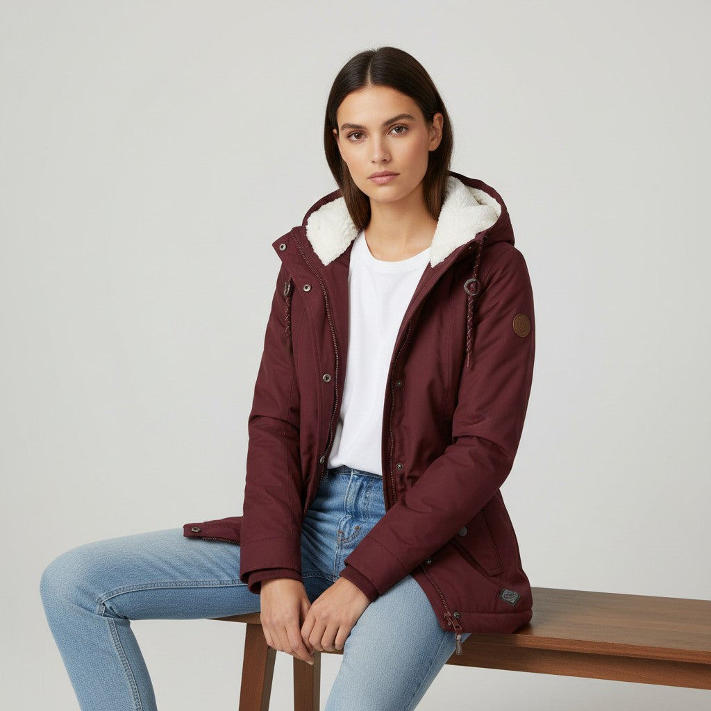 B Unique Fashions Women's Stylish Warm Winter Jacket-B Unique Fashions