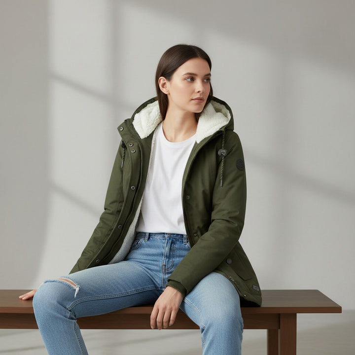 B Unique Fashions Women's Stylish Warm Winter Jacket-B Unique Fashions