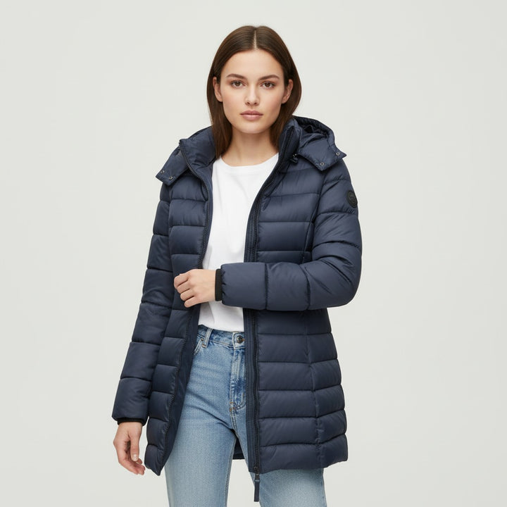 B Unique Fashions Women’s Warm Puffer Down Jacket-B Unique Fashions