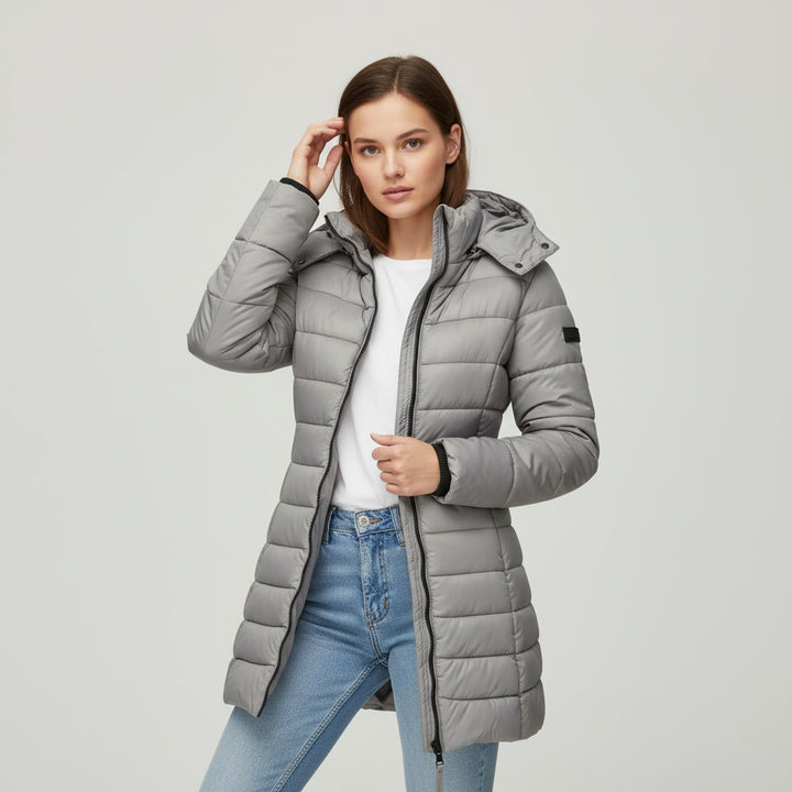 B Unique Fashions Women’s Warm Puffer Down Jacket-B Unique Fashions