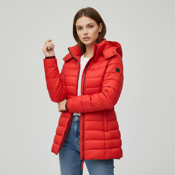 B Unique Fashions Women’s Warm Puffer Down Jacket-B Unique Fashions