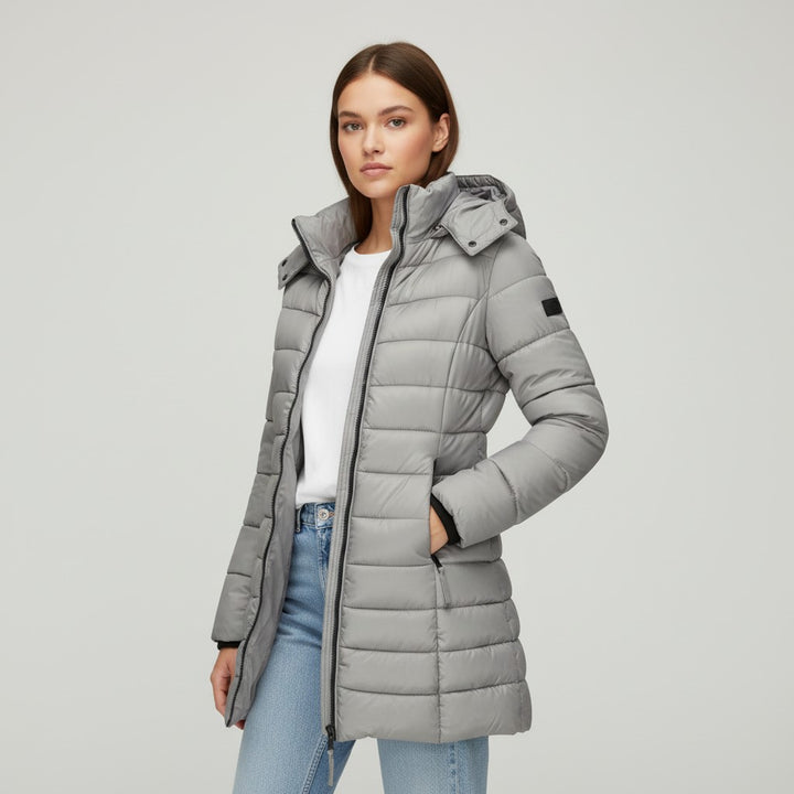 B Unique Fashions Women’s Warm Puffer Down Jacket-B Unique Fashions