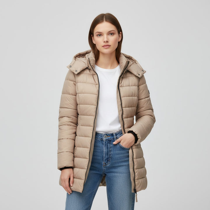 B Unique Fashions Women’s Warm Puffer Down Jacket-B Unique Fashions