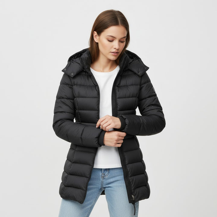 B Unique Fashions Women’s Warm Puffer Down Jacket-B Unique Fashions