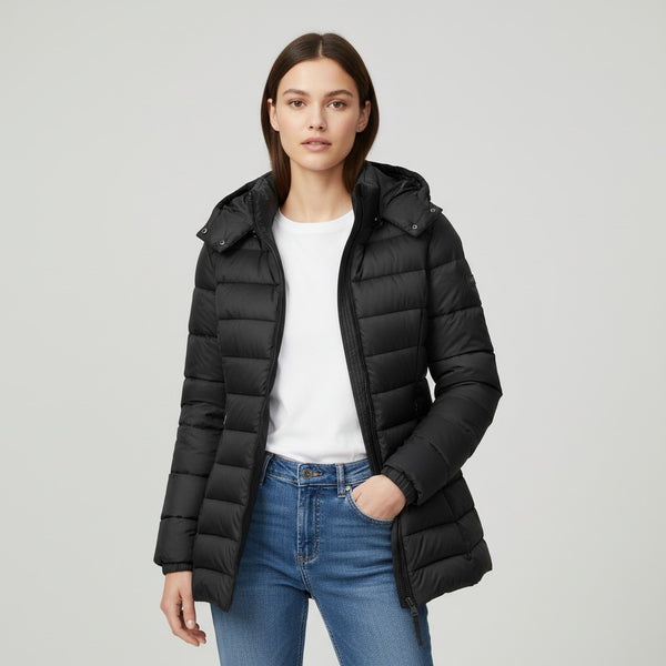 B Unique Fashions Women’s Warm Puffer Down Jacket-B Unique Fashions