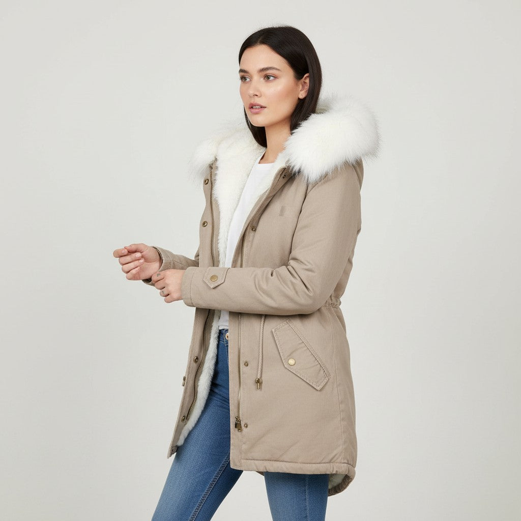 B Unique Fashions Women’s Winter Coat with Hood-B Unique Fashions