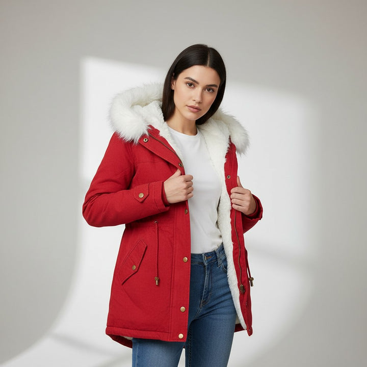 B Unique Fashions Women’s Winter Coat with Hood-B Unique Fashions