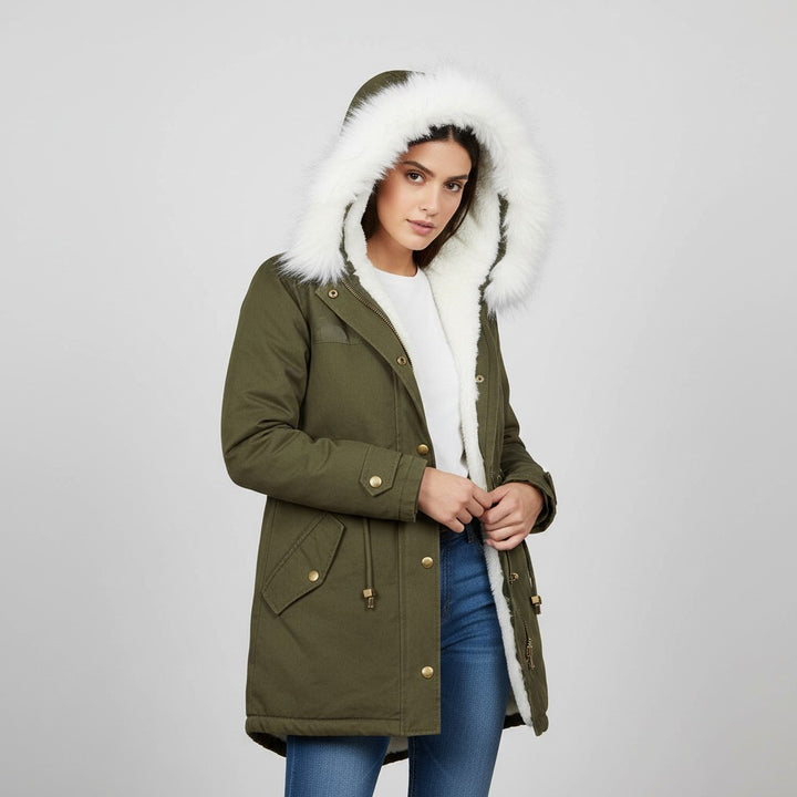 B Unique Fashions Women’s Winter Coat with Hood-B Unique Fashions