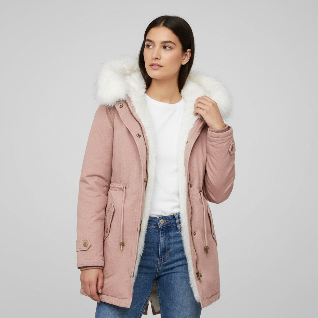 B Unique Fashions Women’s Winter Coat with Hood-B Unique Fashions