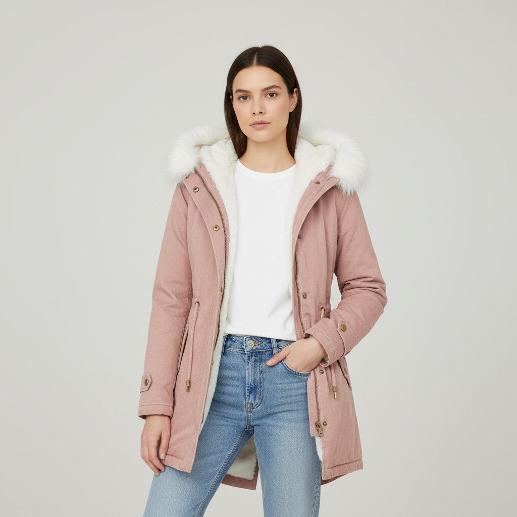 B Unique Fashions Women’s Winter Coat with Hood-B Unique Fashions