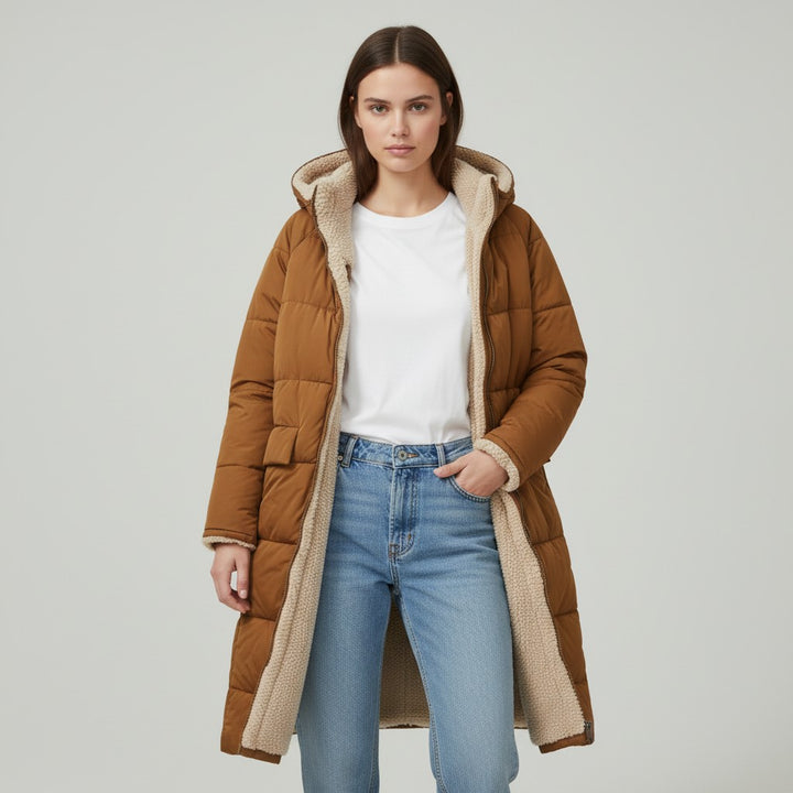 B Unique Fashions Women's Winter Puffer Coat