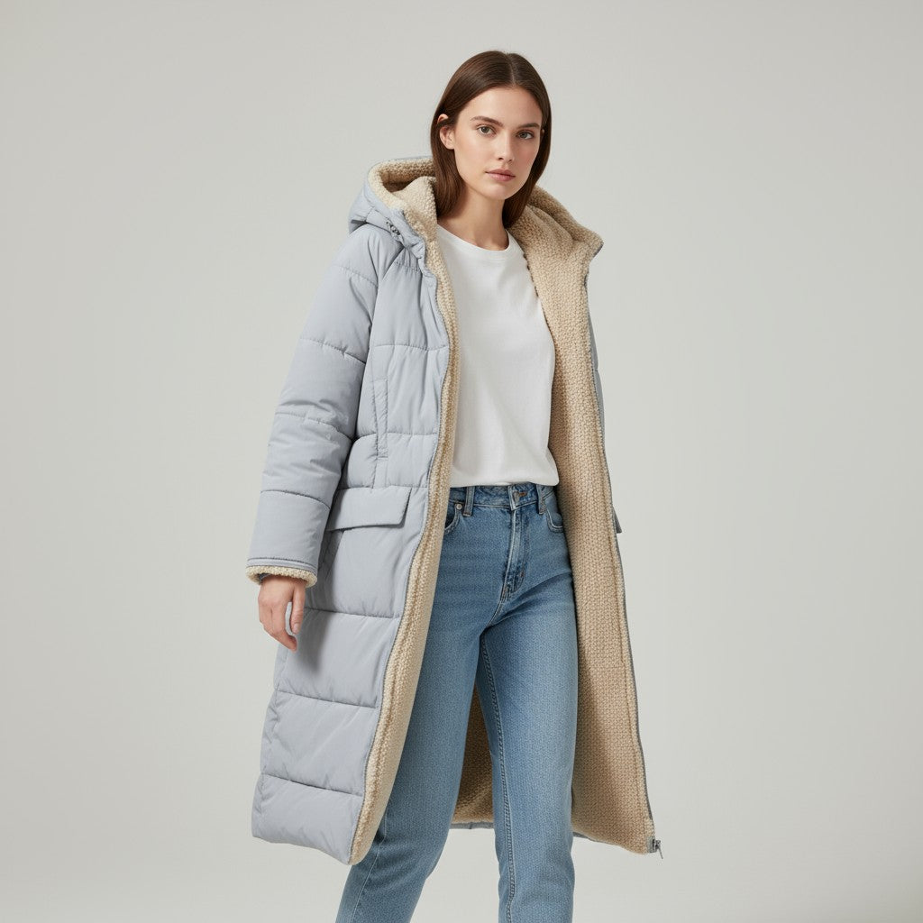 B Unique Fashions Women's Winter Puffer Coat