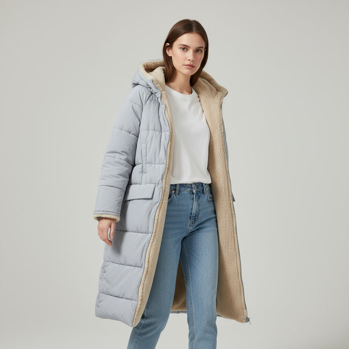 B Unique Fashions Women's Winter Puffer Coat