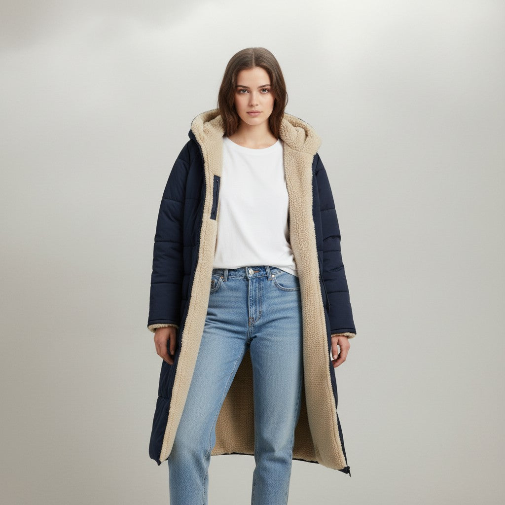 B Unique Fashions Women's Winter Puffer Coat
