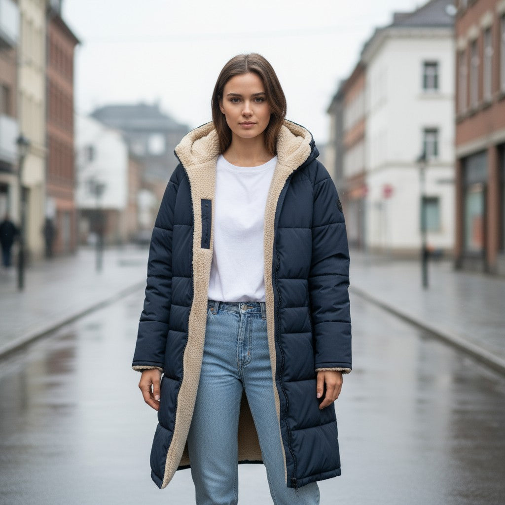 B Unique Fashions Women's Winter Puffer Coat