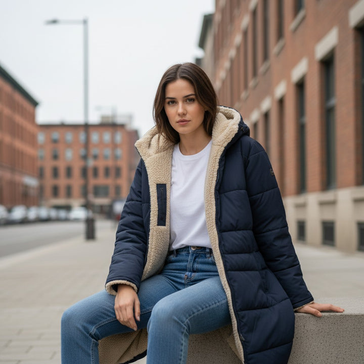 B Unique Fashions Women's Winter Puffer Coat