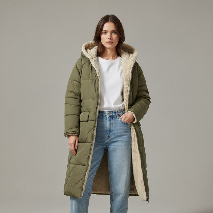 B Unique Fashions Women's Winter Puffer Coat