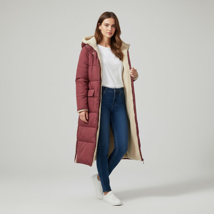 B Unique Fashions Women's Winter Puffer Coat