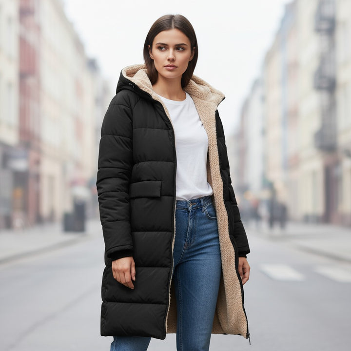 B Unique Fashions Women's Winter Puffer Coat