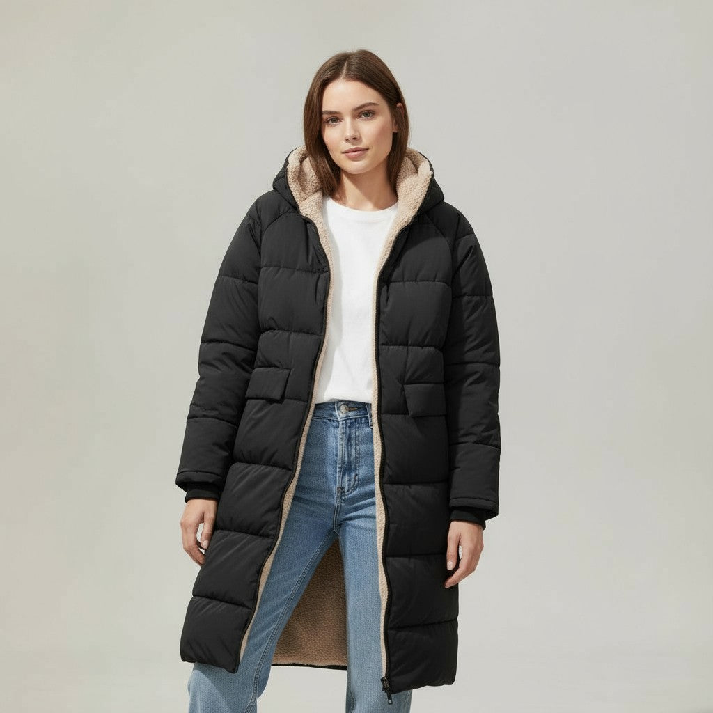 B Unique Fashions Women's Winter Puffer Coat