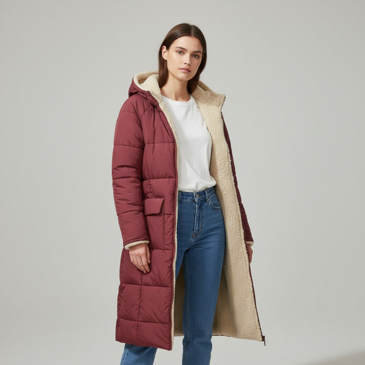 B Unique Fashions Women's Winter Puffer Coat