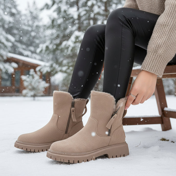 B Unique Fashions Women’s Winter Snow Boots-B Unique Fashions