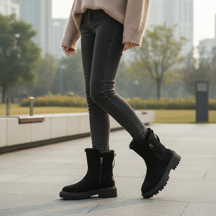 B Unique Fashions Women’s Winter Snow Boots-B Unique Fashions