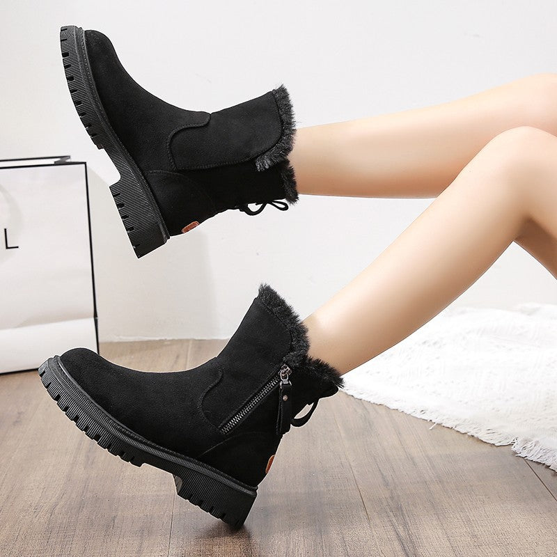 B Unique Fashions Women’s Winter Snow Boots-B Unique Fashions