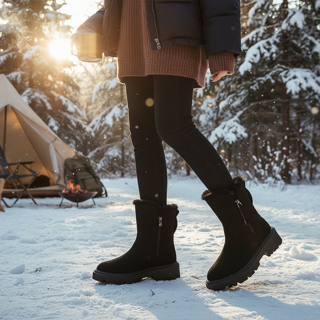 B Unique Fashions Women’s Winter Snow Boots-B Unique Fashions