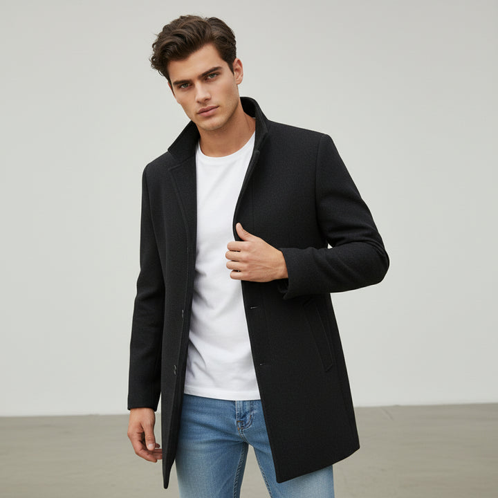 B Unique Fashions - Long Tailored Men’s Coat