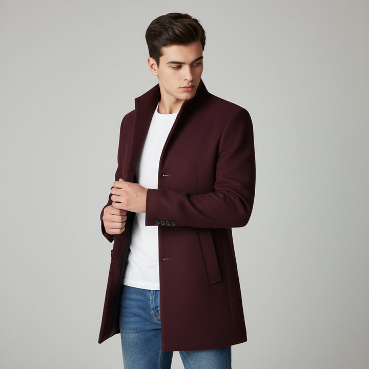 B Unique Fashions - Long Tailored Men’s Coat