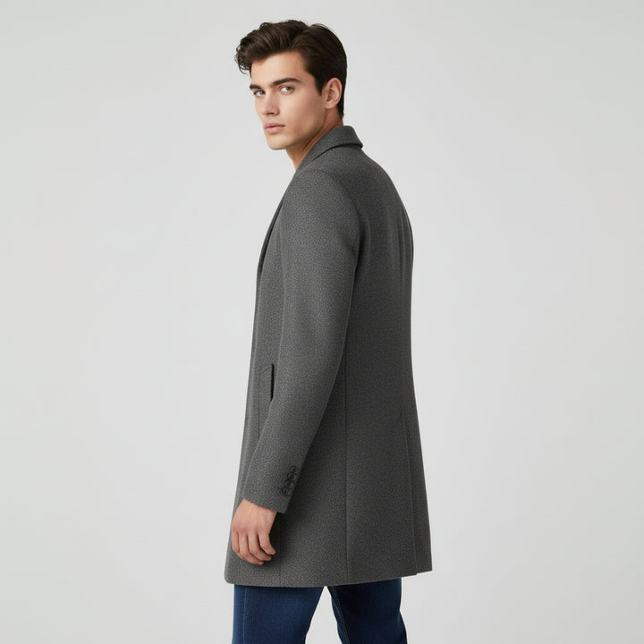 B Unique Fashions - Long Tailored Men’s Coat