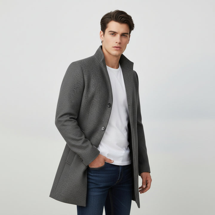 B Unique Fashions - Long Tailored Men’s Coat