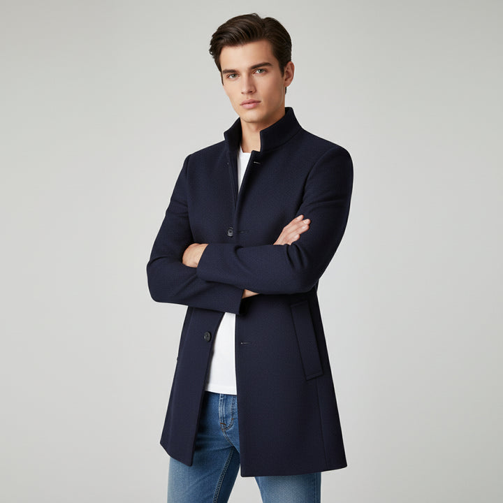 B Unique Fashions - Long Tailored Men’s Coat